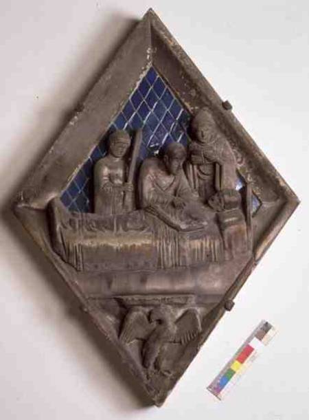 The Last Rites, relief tile from the Campanile from Maso  di Banco
