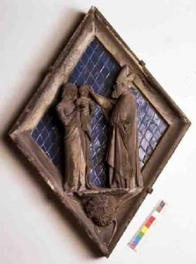 The Baptism, relief tile from the Campanile