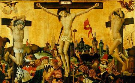 The Crucifixion from Master of Hamburg