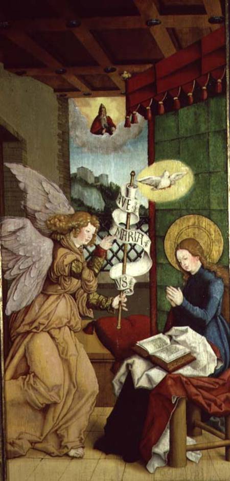 The Annunciation from Master of Messkirch