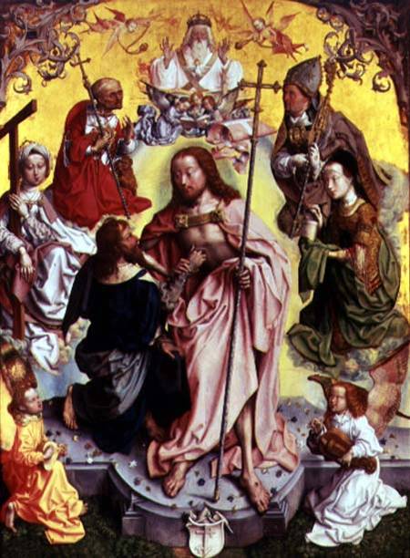 Central panel from the St. Thomas Altarpiece from Master of St. Bartholemew