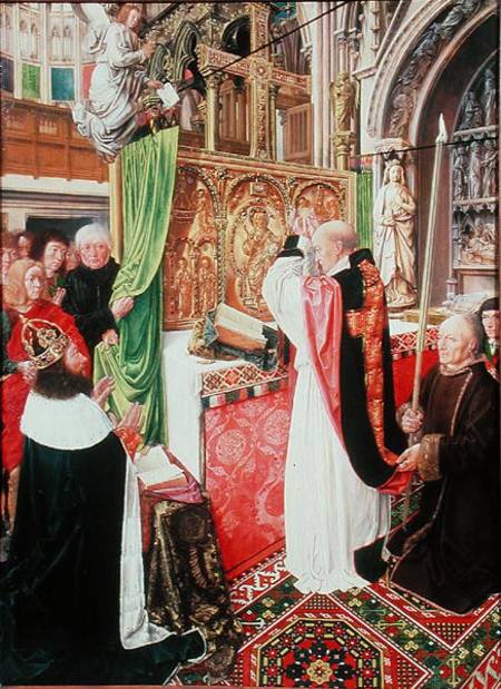 The Mass of St. Giles from Master of St. Giles