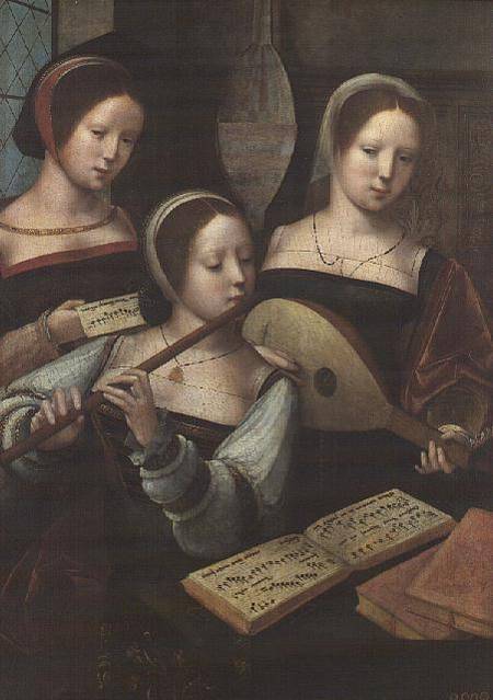 The Musicians from Master of the Female Half Lengths