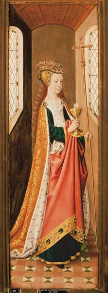 Allegorical Figure of the Christian Church from Master of the Legend of St. Ursula