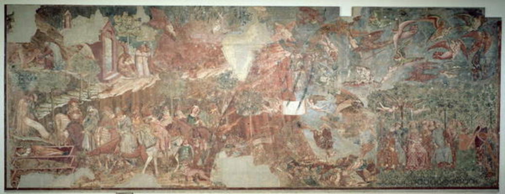 The Triumph of Death, c.1350 (fresco) from Master of the Triumph of Death