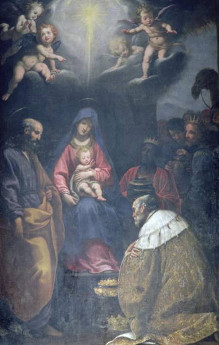 Adoration of the Magi from Matteo Rosselli