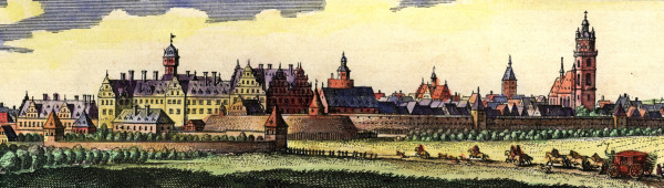 Darmstadt, Stadtansicht from Matthäus Merian