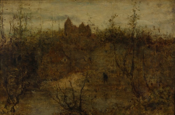 The enchanted castle from Matthijs Maris