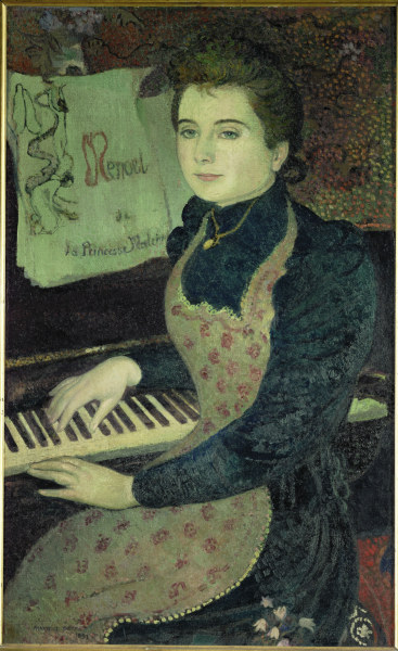 Marthe at th.Piano  from Maurice Denis
