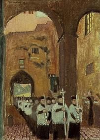 Prozession in Rom. from Maurice Denis