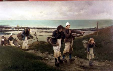 Breton Scene from Maurice Poirson