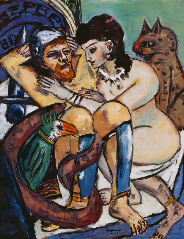 Odysseus und Kalypso. 1943 from Max Beckmann