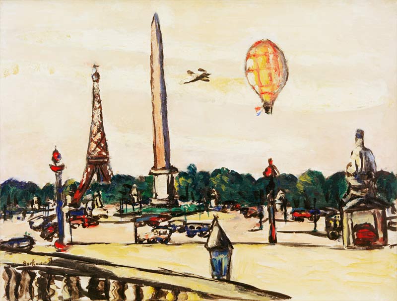 Place de la Concorde bei Tag from Max Beckmann