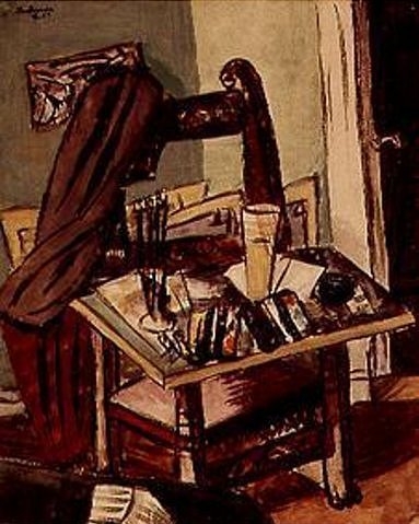 Atelier. 1934. from Max Beckmann