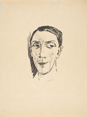 Bildnis des Schauspielers N.M. Zeretelli. 1921 (H 189 B.)