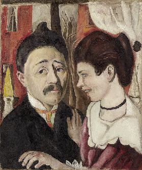 Bildnis Ehepaar Carl. 1918