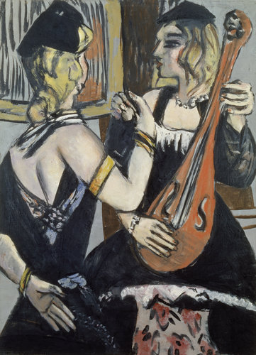 Kabarettistinnen. 1943. from Max Beckmann