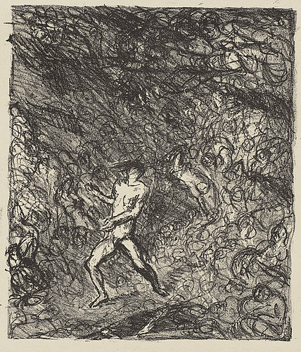 Orpheus in der Unterwelt. 1909 from Max Beckmann