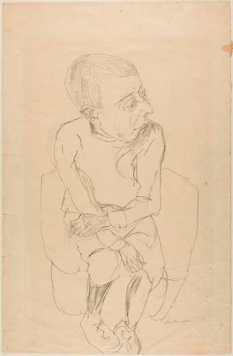 Seated Boy from Max Beckmann