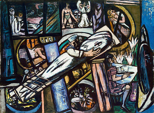 The Cabins. 1949 from Max Beckmann