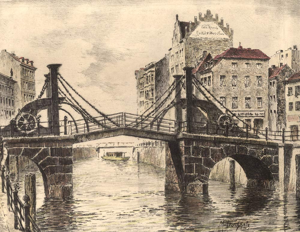 Berlin, Jungfernbrücke from Max Buchholz