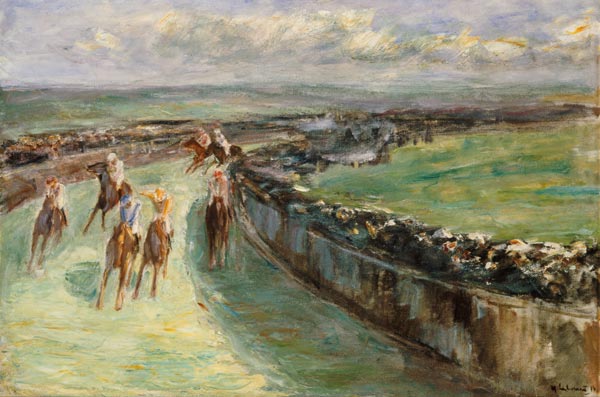 Pferderennen from Max Liebermann