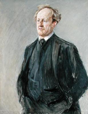 The Poet Gerhart Hauptmann (1862-1946) 1912 (oil on canvas) from Max Liebermann