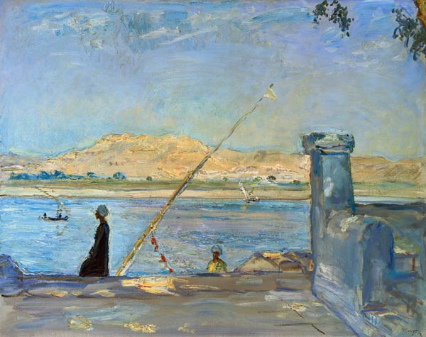 Slevogt, Morgen bei Luxor/ 1914 from Max Slevogt