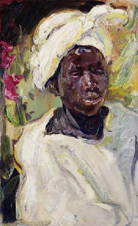 Slevogt, Negerjunge Mursi / 1914