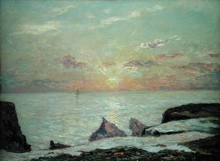 The Cliffs at Belle Ile from Maxime Maufra