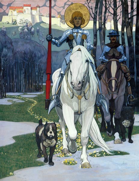 St George on Horseback from Maximilian Liebenwein