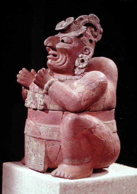 Anthropomorphic censer, from Guatemala, Classic Period from Mayan
