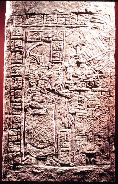 Lintel, number 32 from Mayan