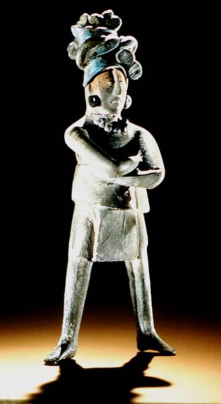 Standing royal figure from Mayan