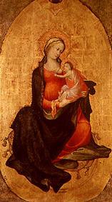 Maria mit dem Kind. from Meister des Bambino Vispo