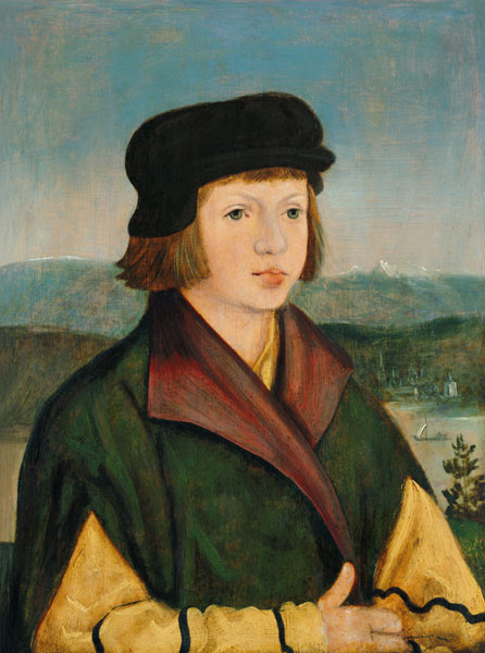 Bildnis eines Kindes aus der Familie Thenn from Meister (Salzburger von 1516)