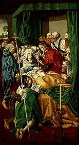 Der Tod der heiligen Jungfrau. from Meister von Sisla, Spanien