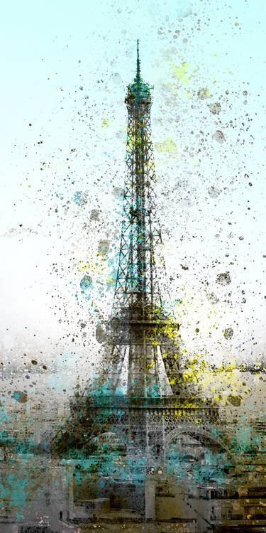 Stadt Kunst PARIS Eiffelturm II from Melanie Viola