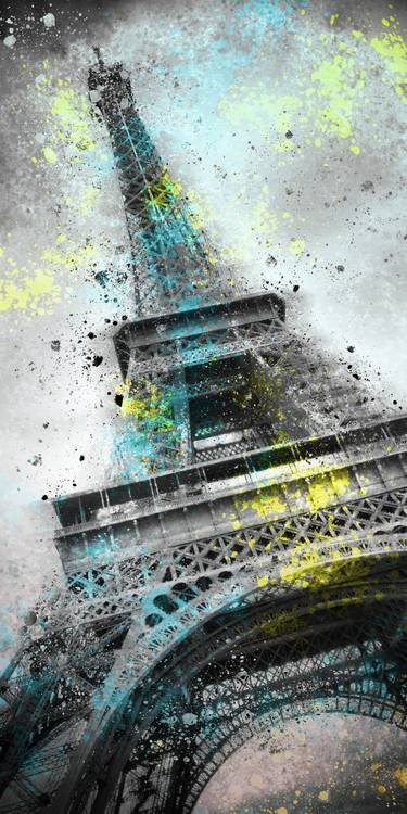 Stadt Kunst PARIS Eiffelturm III from Melanie Viola