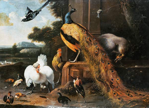 Revolt in the Poultry Coup from Melchior de Hondecoeter