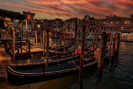 Eine gemütliche Nacht in Venedig