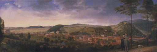 Sonneberg, Ansicht 1843 from Michael Bandorf