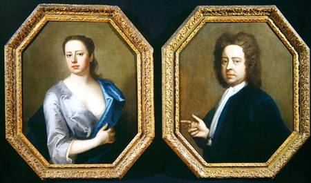 The Artist Hugh Howard (1675-1743) and his Wife Thomasine Langston Howard from Michael Dahl