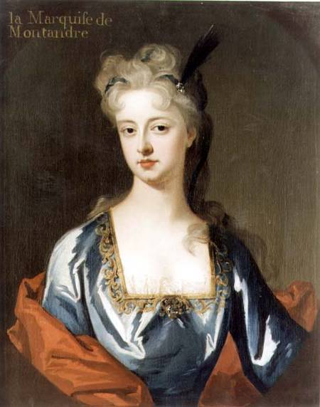 Portrait of Mary Anne Spanheim (1682-1772), wife of Francois de la Rochefoucauld, Marquis de Montand from Michael Dahl