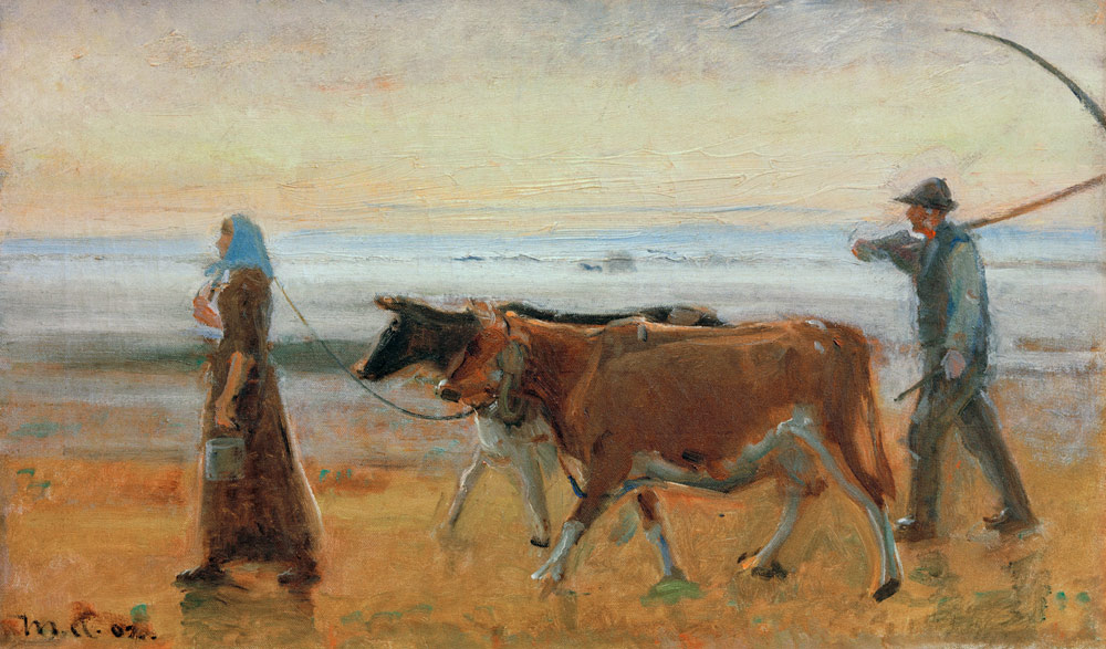 Die Kühe von Reiter-Sören from Michael Peter Ancher