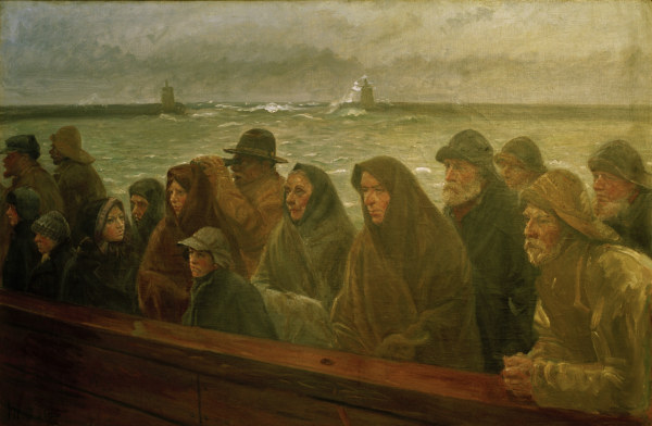 An der Hafenpier from Michael Peter Ancher
