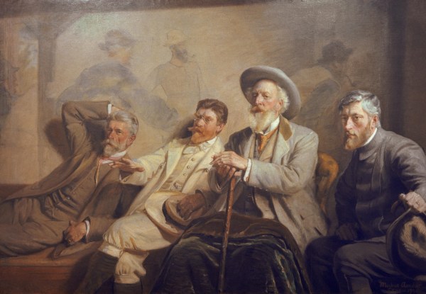 Kunstkritiker from Michael Peter Ancher