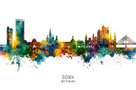 Bonn Deutschland Skyline