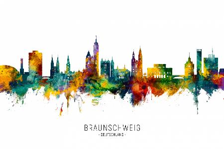 Braunschweig Deutschland Skyline