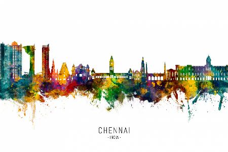 Chennai-Skyline Indien